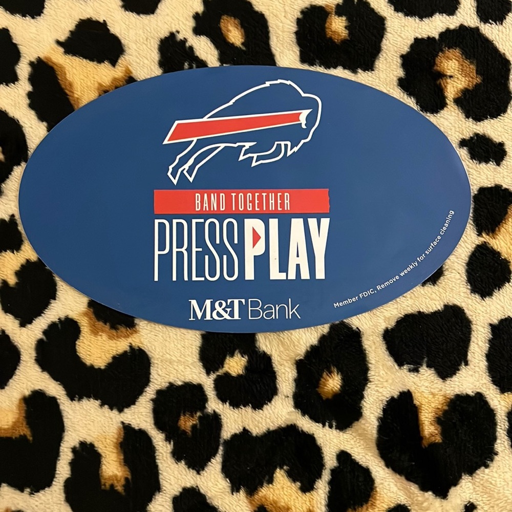 Buffalo Bills Press Play Magnet 🦬
